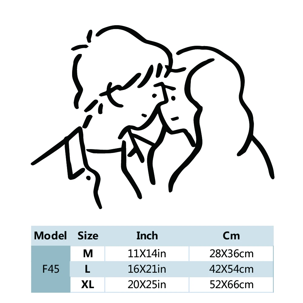1PC Excellent Couple Vinyl Wall Sticker Home Decor Stikers For Living Room Decor Home Party Decor Wallpaper