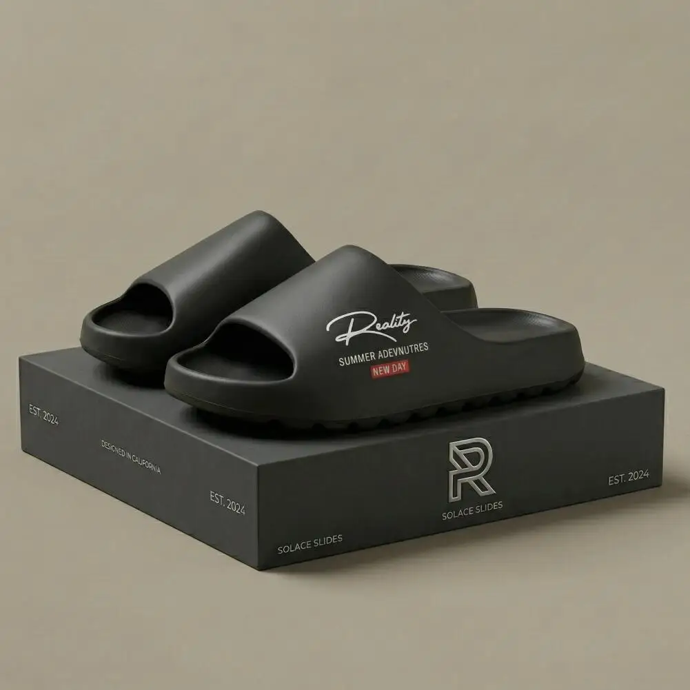 

Мужские тапочки из EVA, противоскользящие, летние, мягкие, удобные, модные, качественные, для дома и улицы.