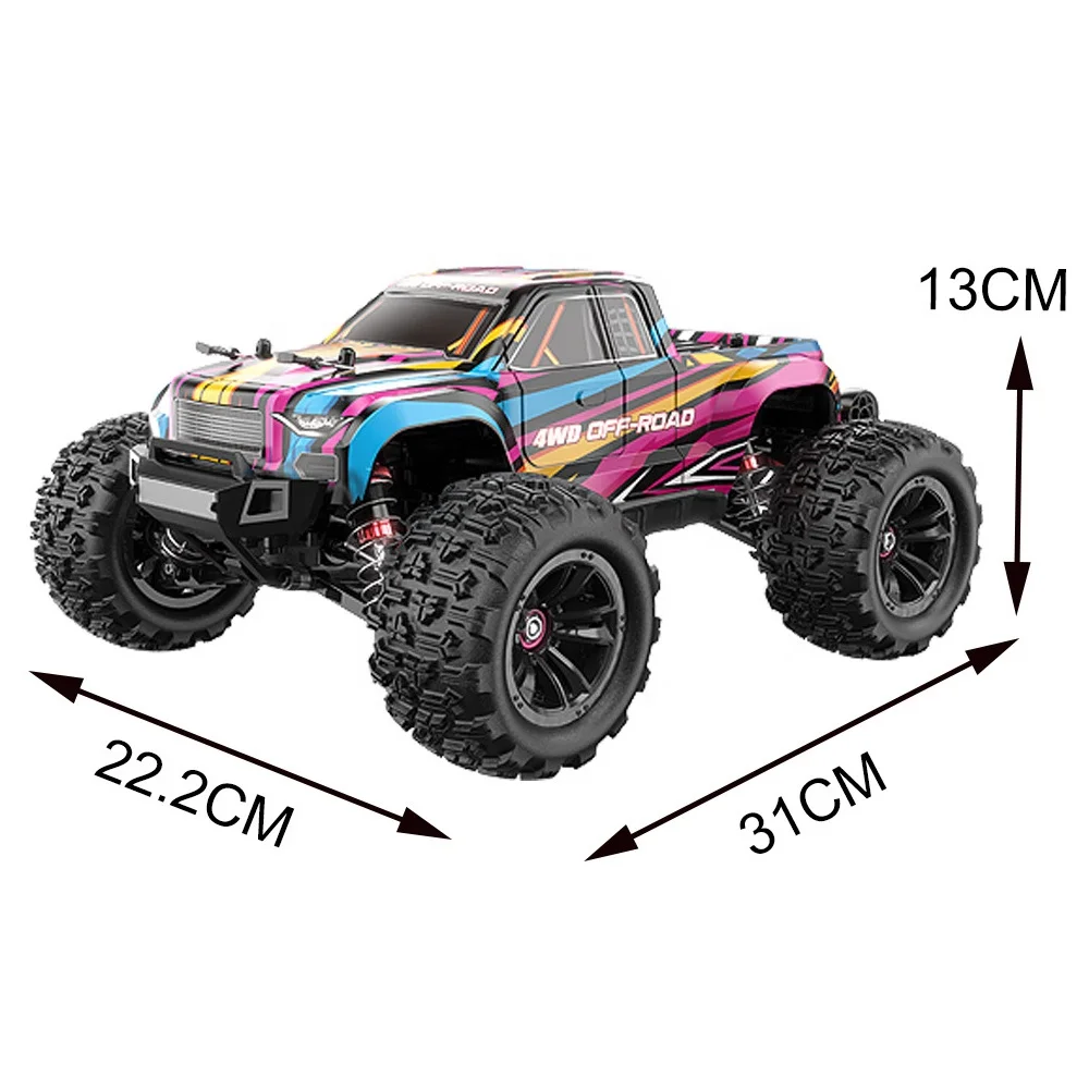 Hyper Go MJX 16209 1/16 RC Auto's Borstelloze 2.4G Afstandsbediening 4WD Off-road Racing Hoge Snelheid Elektrische Hobby Radio Control Speelgoed