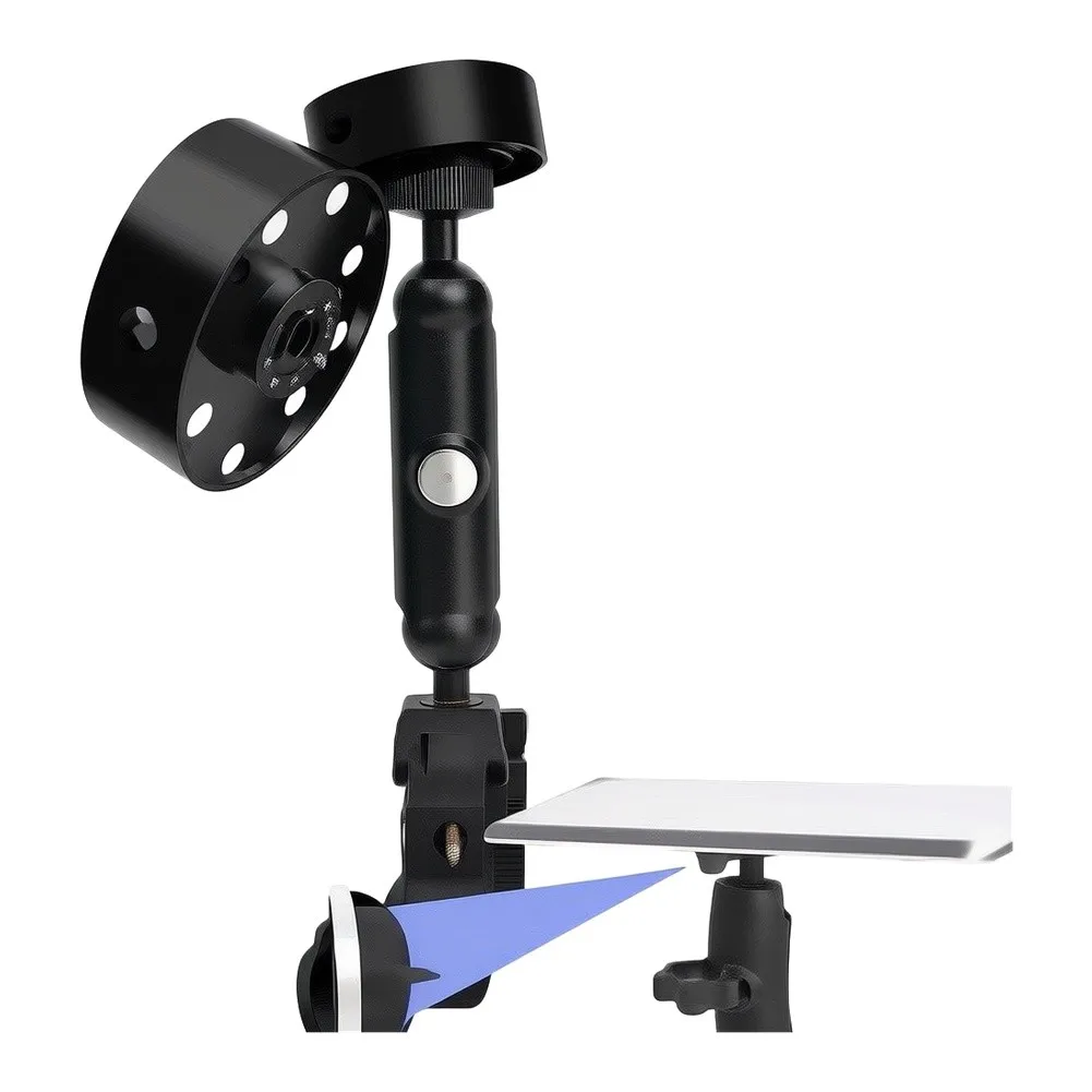 Robust Aluminum Alloy Bracket for Starlink For Mini Featuring 1/4-20 Thread and Pipe Adapter for Ladder Railing Setup