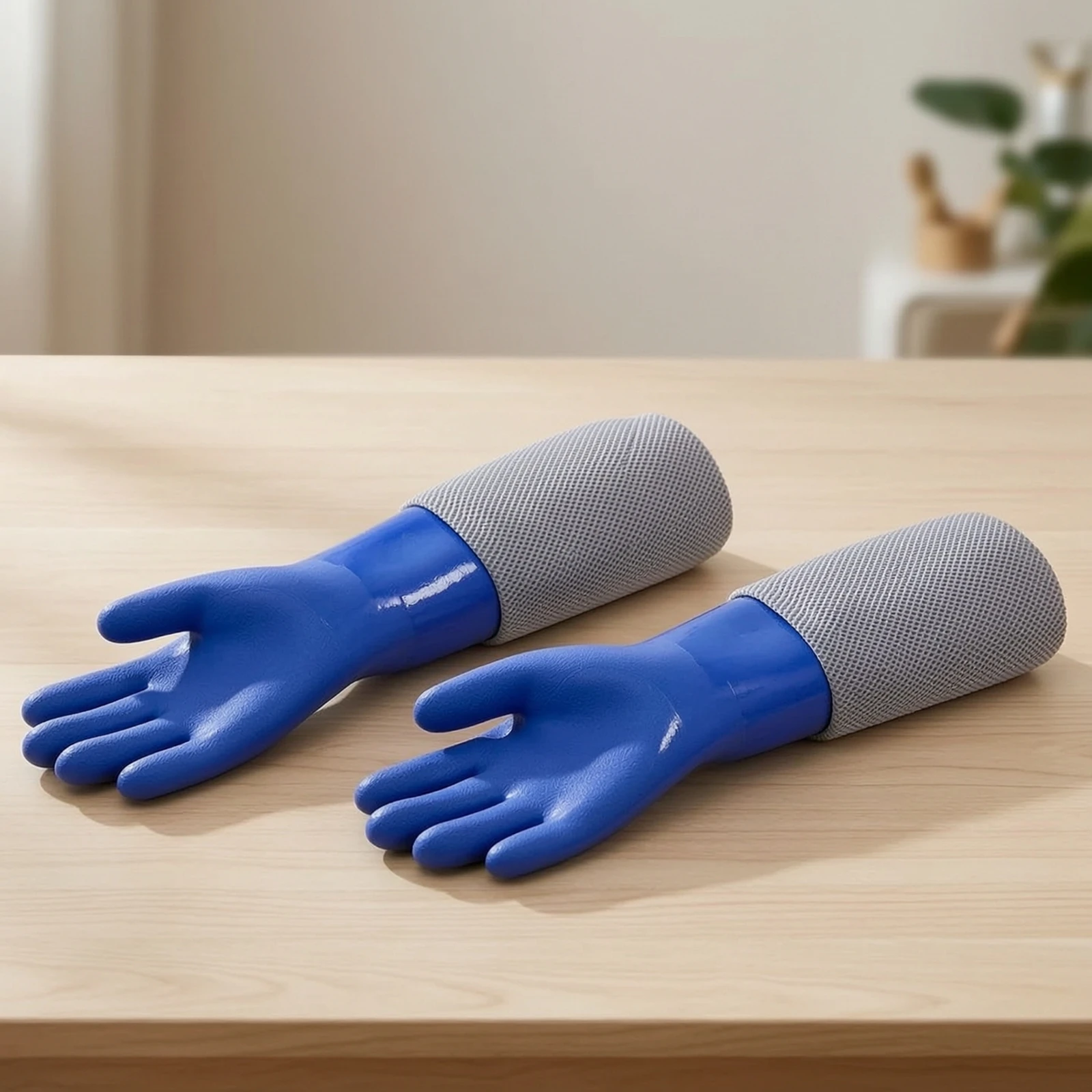 Beekeeping Gloves Defensive Beekeeping Glove with Long Sleeve Gloves with Forearm Guards Flexible Professional for Beekeepers