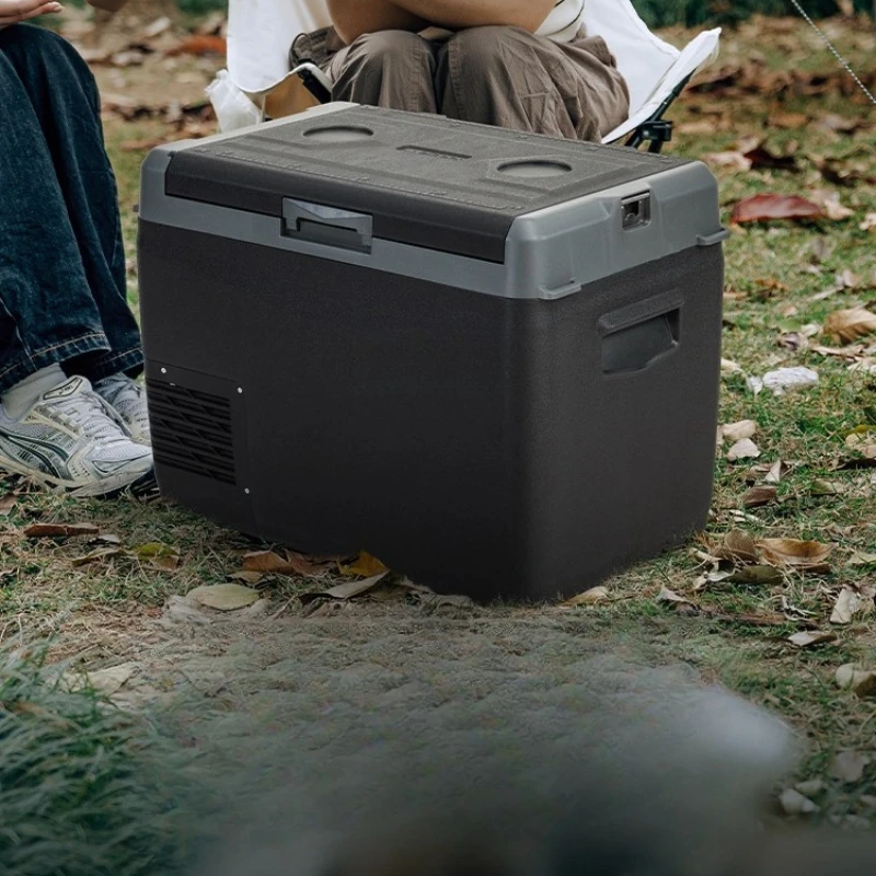 

2025 new car refrigerator Obsidian smart APP controls refrigeration and freezing dual-purpose large truck freezer