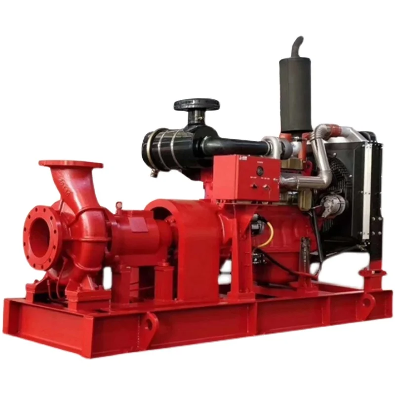 Customized XBC Manual Horizontal Farmland Irrigation Spray Pumping Fire Pump Station