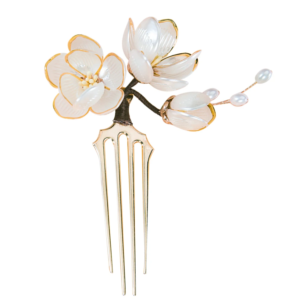 

Vintage Hair Comb Fine Craftsmanship Hanfu Accessories Wedding Decorative Pins Novelty Women Combs Elegant