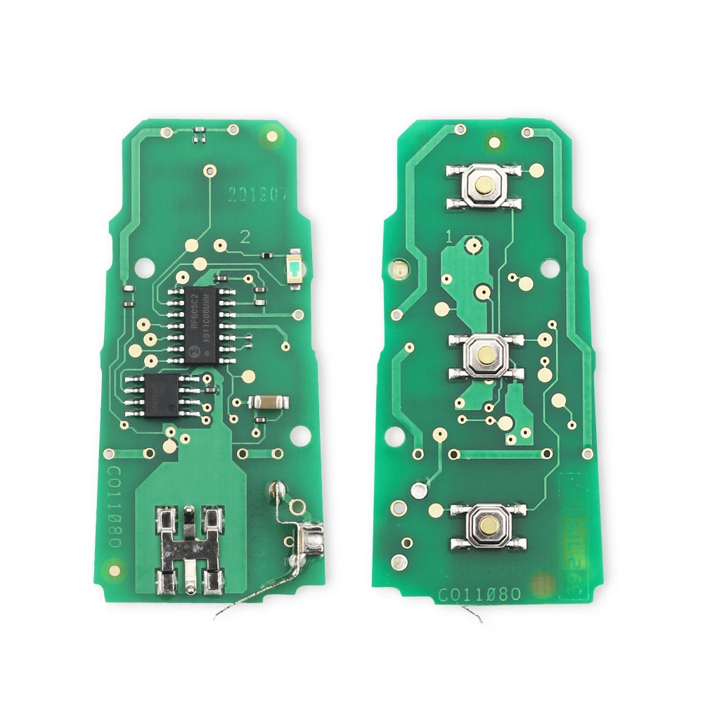KEYYOU 434MHz 3BTN bezkluczykowy inteligentny pilot zdalnego sterowania samochodu z chipem ID48 3C0959752BA dla VW VolkswagenPassat B6 3C B7 Magotan