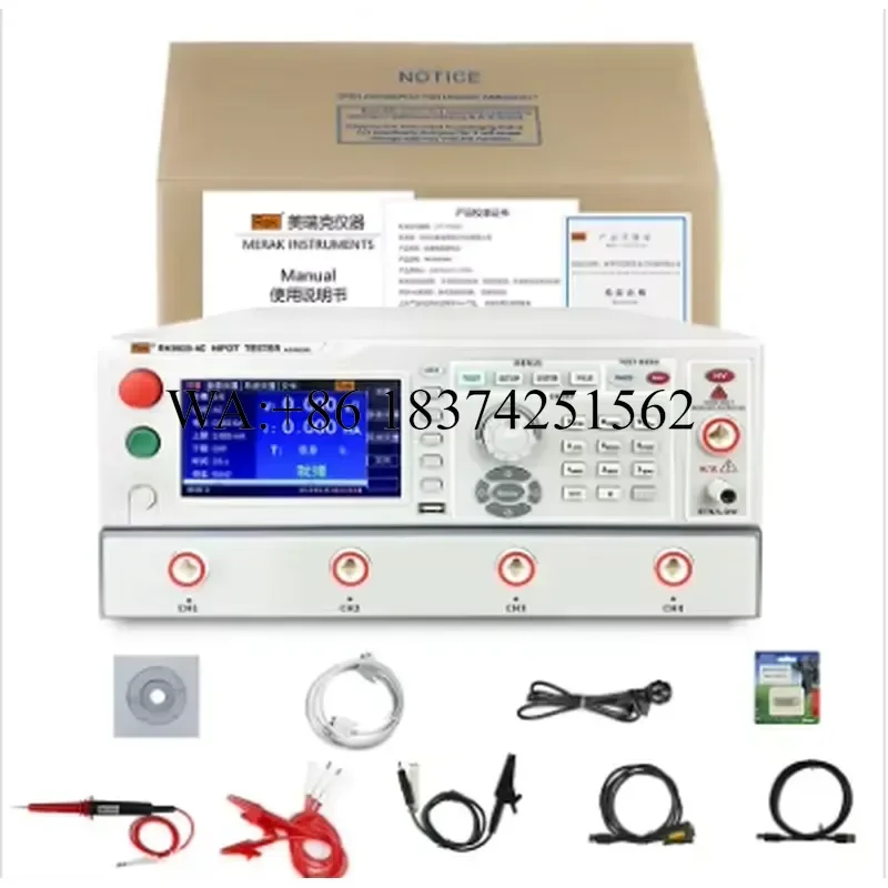 Wmwmnu for RK9920-4C RK9920-8C Hipot Tester AC5KV DC6KV Program-controlled Withstand Voltage Insulation Resistance Tester