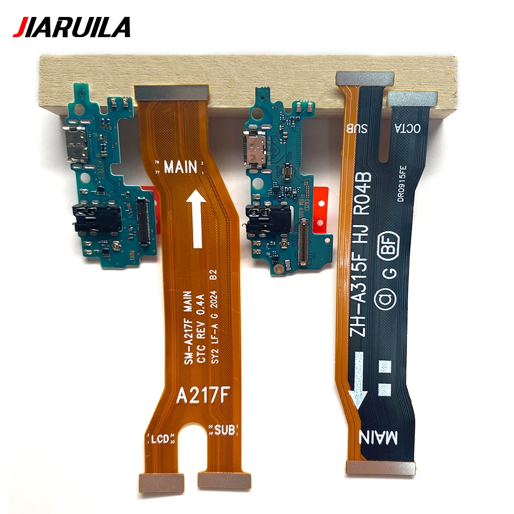 USB Port Charger Dock Plug Main Board Motherboard Connector Charging Flex Microphone Board For Samsung A11 A21 A31 A41 A51 A71