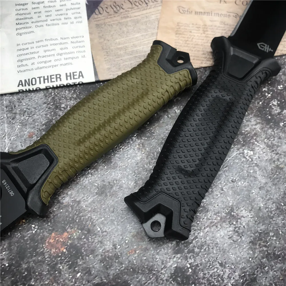 G1500 Strongarm Fixed Blade Knife 440C Blade Non-slip FRN Handle Outdoor EDC Tactical Survival Combat Hunting Camping Tool