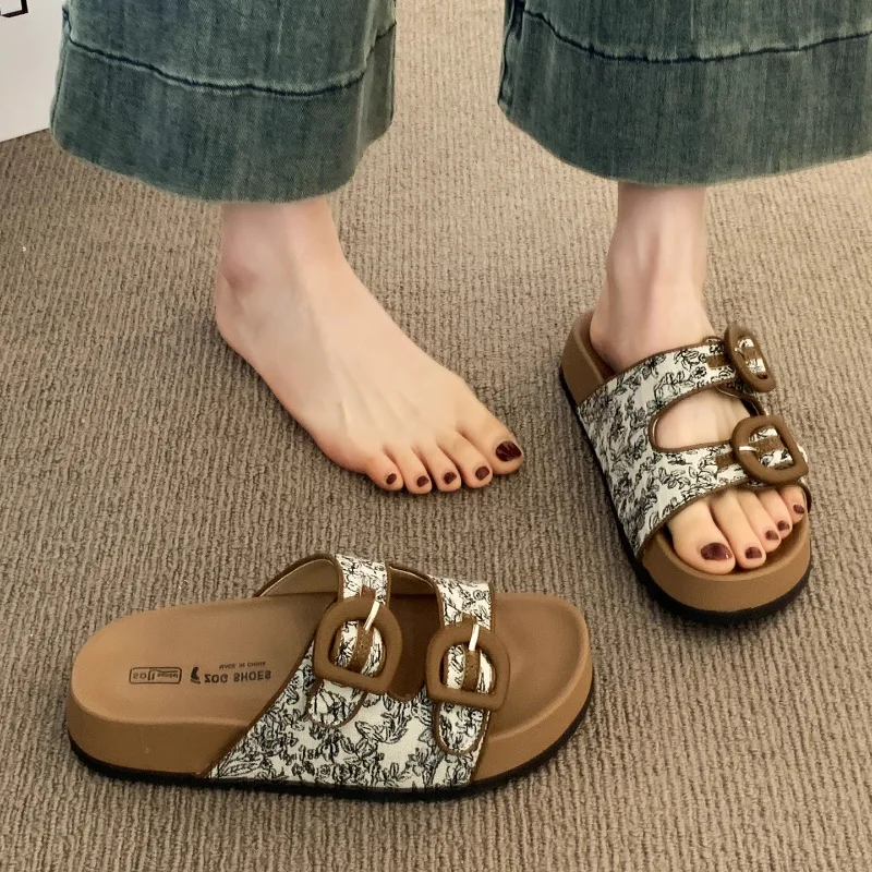 Kids'Casual Sandals EVA Summer Fashion Outdoor Soft Bottom Children Breathable Anti-slip Beach shoes Green Black White