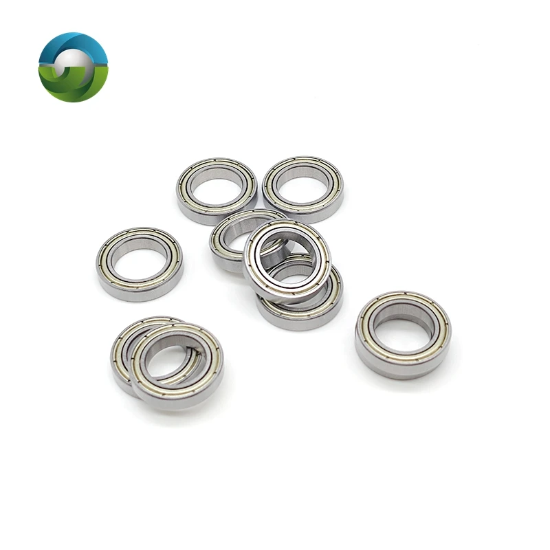 10PCS 6802ZZ 15x24x5mm ABEC-7 6802ZZ Thin Section Deep Groove 6802 Ball Bearing 61802 Bearings