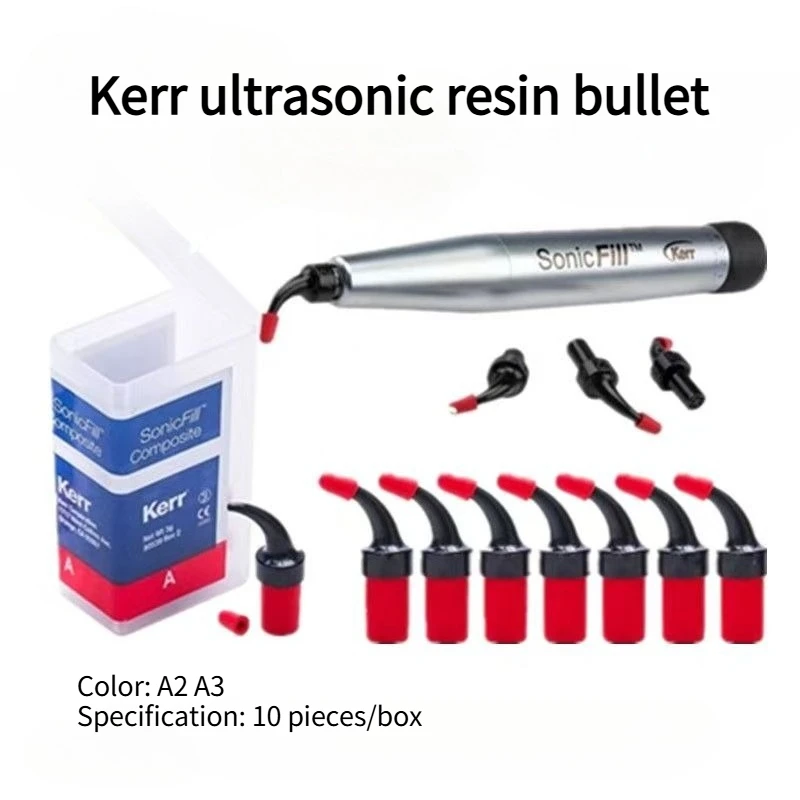 

Dental Kerr Ultrasonic Resin Bullets Bulk Filling Resin Nano Fillers Light Cured Resin Based Dental Lab Restoration Materials