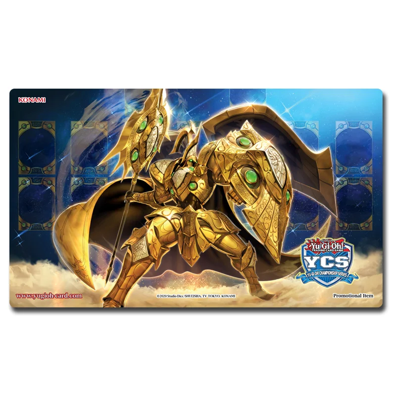 

Yugioh Anotherverse Stratios Play Mat Yu-Gi-Oh! TCG OCG Trading Card Games Mat Duel Plate Rubber Card Mat Mouse Pad 60x35CM