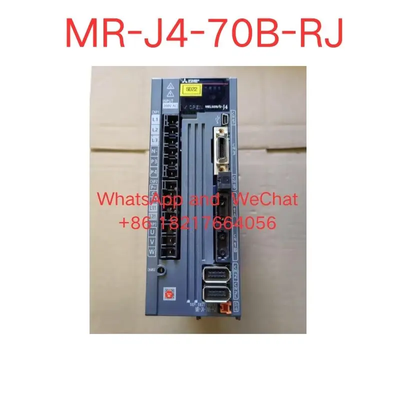 Used   MR-J4-70B-RJ  Driver   tested  ok   fast   shipping