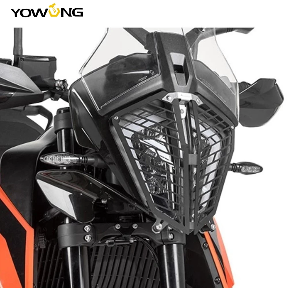 Motorcycle Headlight Head Light Guard Protector Cover Protection Grill For 790 890 Adventure S/R 2019 2020 2021 890 Adventure R