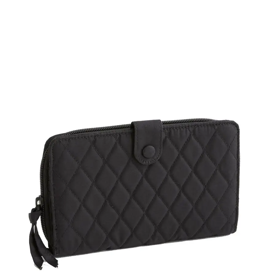 Cartera con lengüeta grande de algodón premium