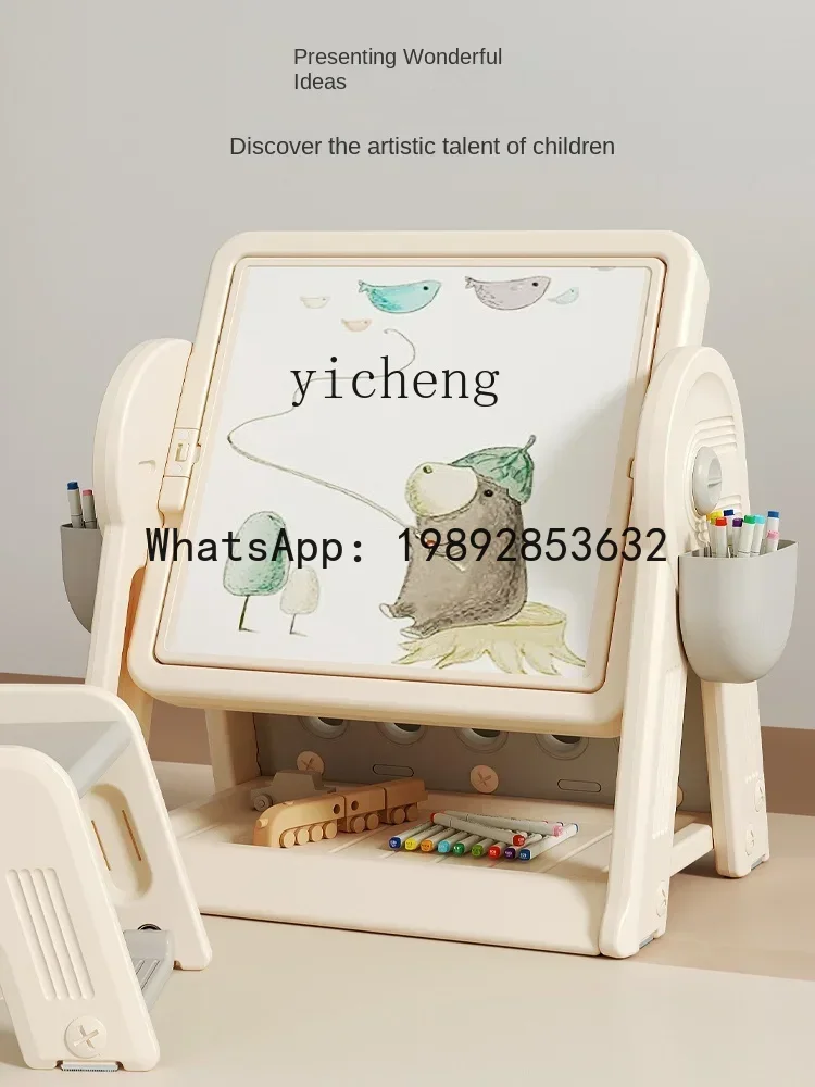 AH Tavolo da costruzione multifunzionale Tavolo da gioco per la prima educazione del bambino Tavolo da disegno Pule Assembly