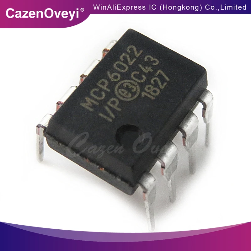5piece MCP6022-I/P MCP6022 DIP-8