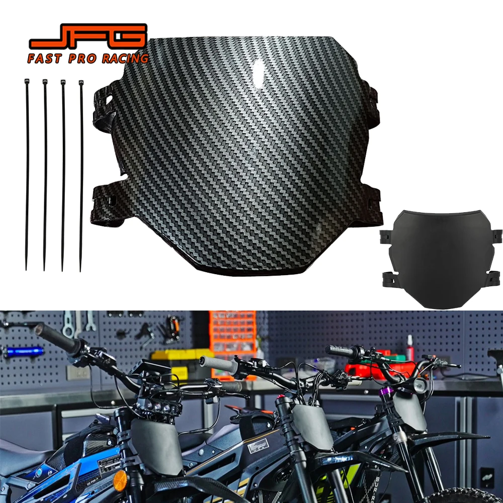 Motorcycle Accessories Front License Number Plate Registration Plates For Surron S/X Talaria Sting Stark Varg E ride Pro E-Bike