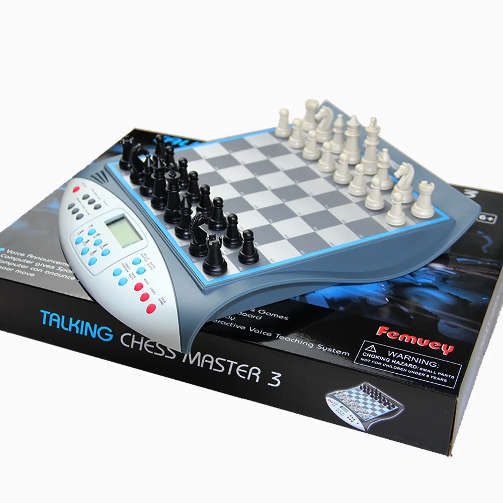 Artificial Intelligence Teaching Chess Board Children's Gift Electronic Chess Man-machine Game That Can Be Played Alone