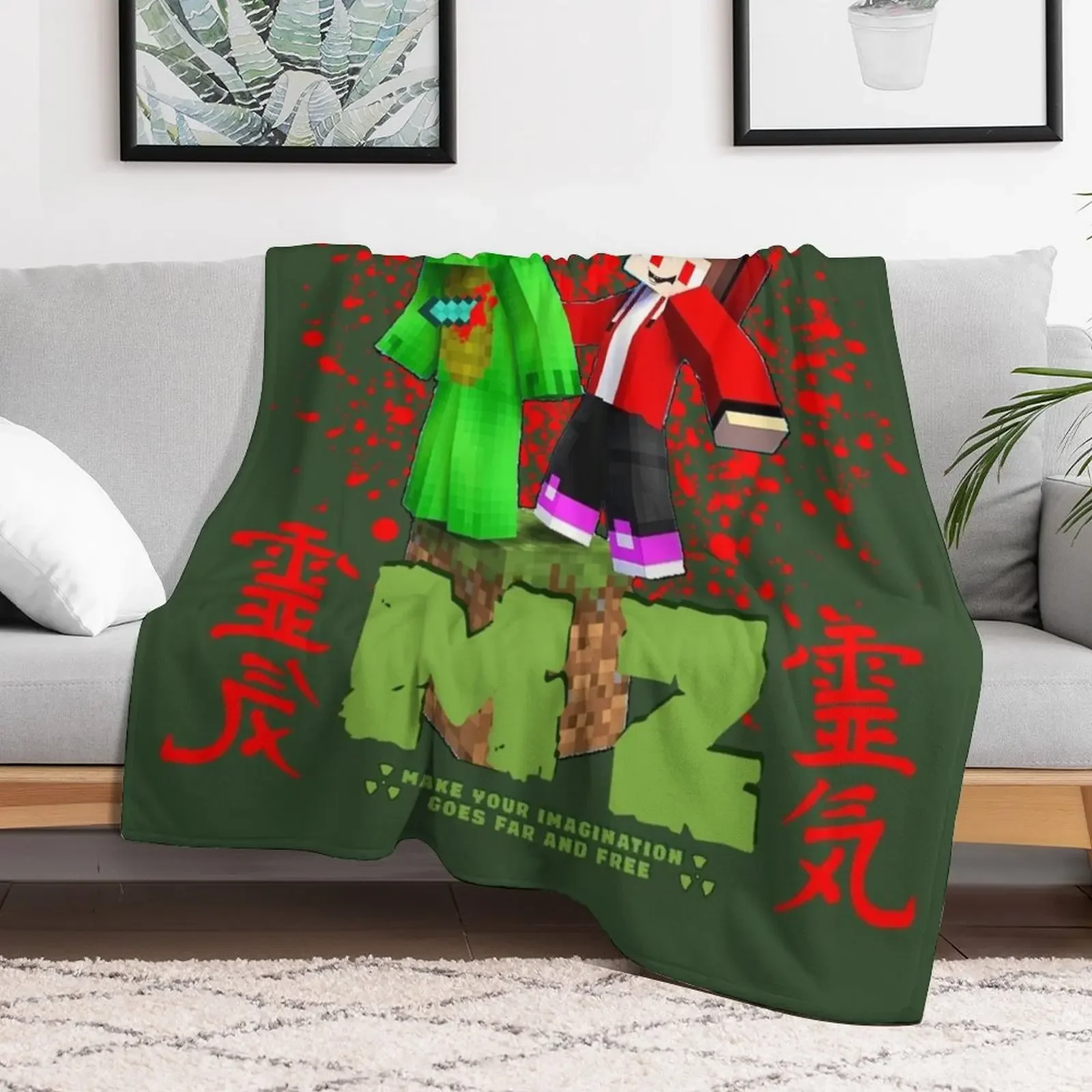 JJ's Maizen And Mikey Throw Blanket anime Decorative Throw Luxury Thicken for winter Blankets