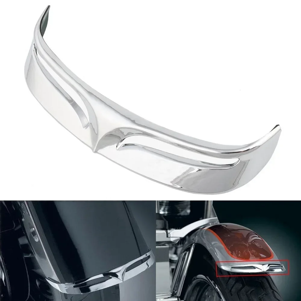 Motorcycle Rear Fender Edge Trim Mudguard Accent For Harley Softail Fatboy FLSTF 07-17 FLSTFB 10-16 FLSTFBS 16-17 FLSTFSE 2006