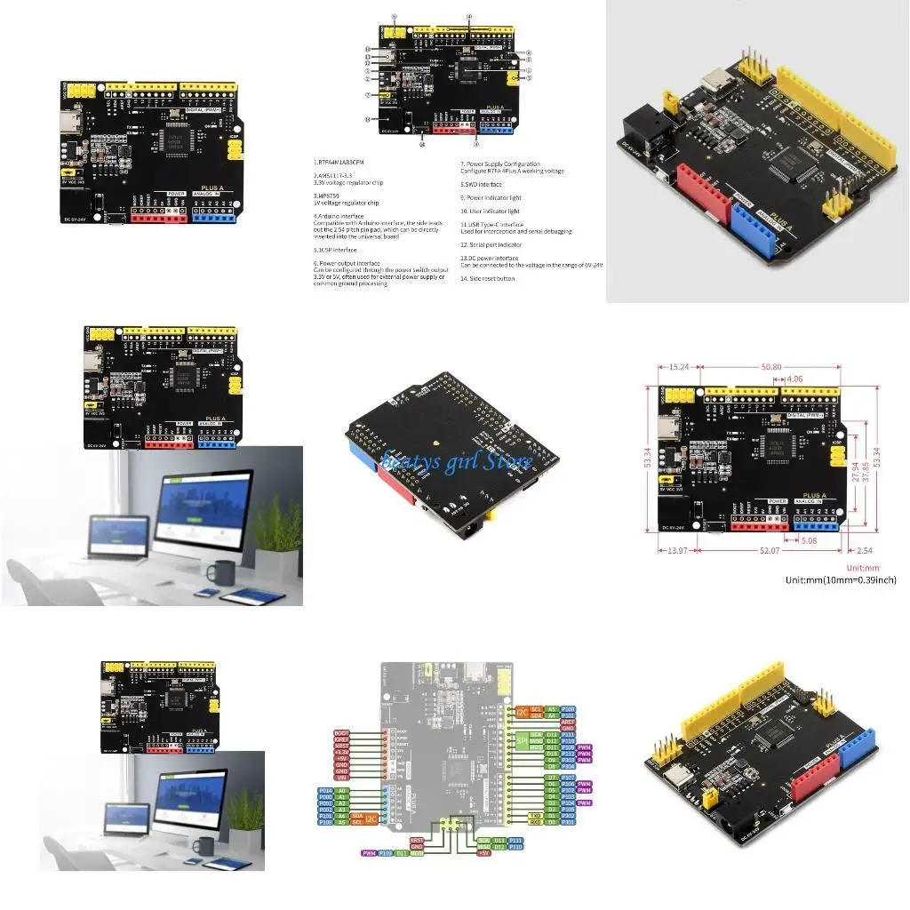 

C7AB R7FA4 A Development Board Configurable Output for Flexibility 5V/3.3V