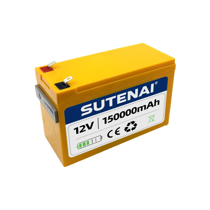 

New power display 12v60a 18650 lithium battery pack is suitable for solar energy and electric vehicle battery + 12.6v3a charger