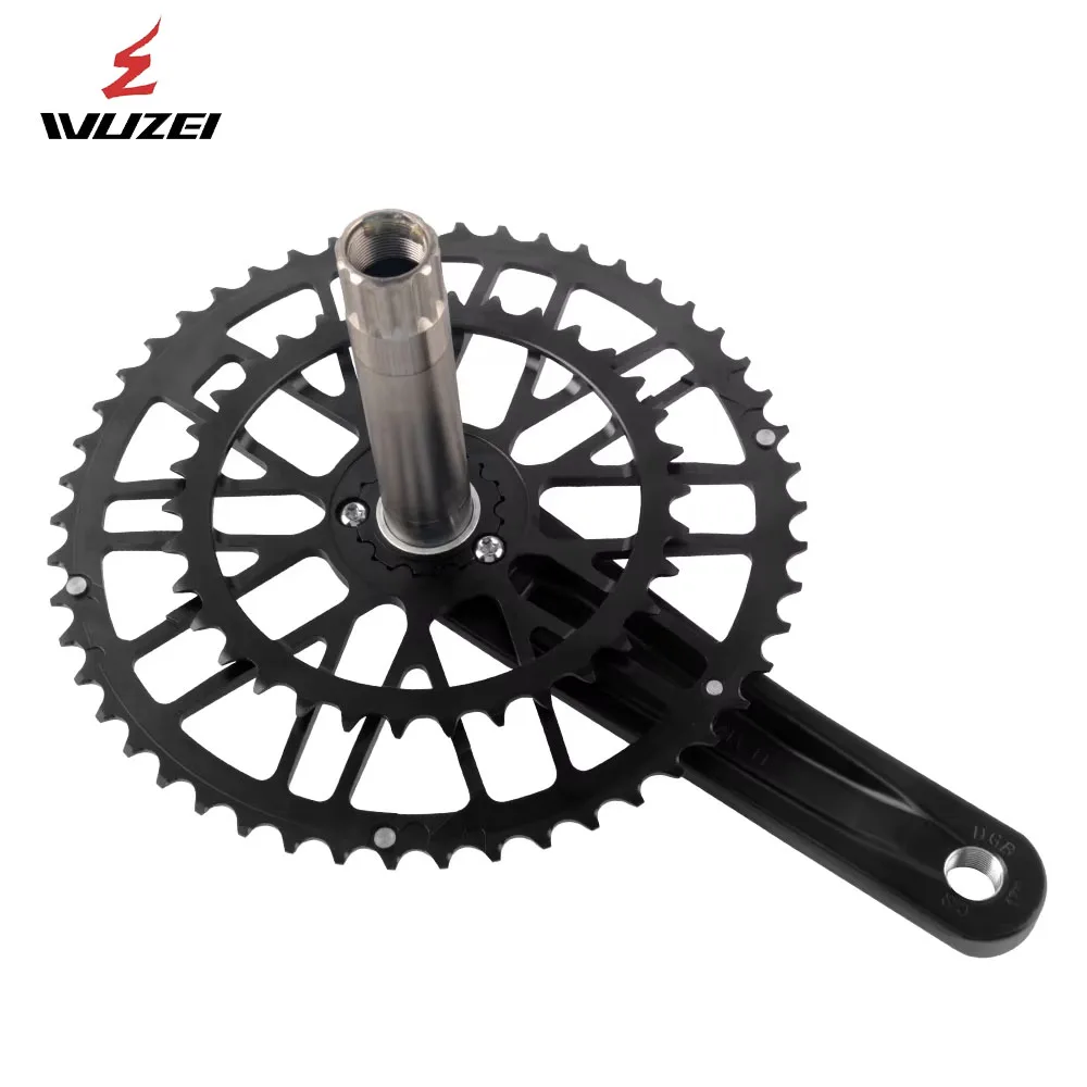 WUZEI 3 Bolt 2X Звезда для шоссейного велосипеда 46/30T 48/32T 50/34T 52/36T 53/39T 8/9/10/11/12S Складная звезда для гравийного велосипеда