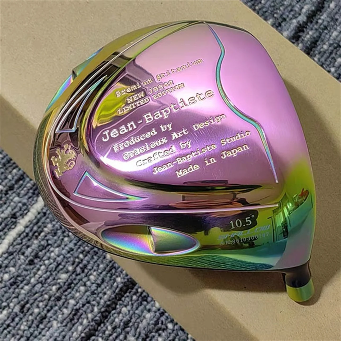 【Precision Control】Titanium Golf Driver Head 9.5°、10.5° 、 11.5°High COR High Forgiveness Reduce Slice for More Distance
