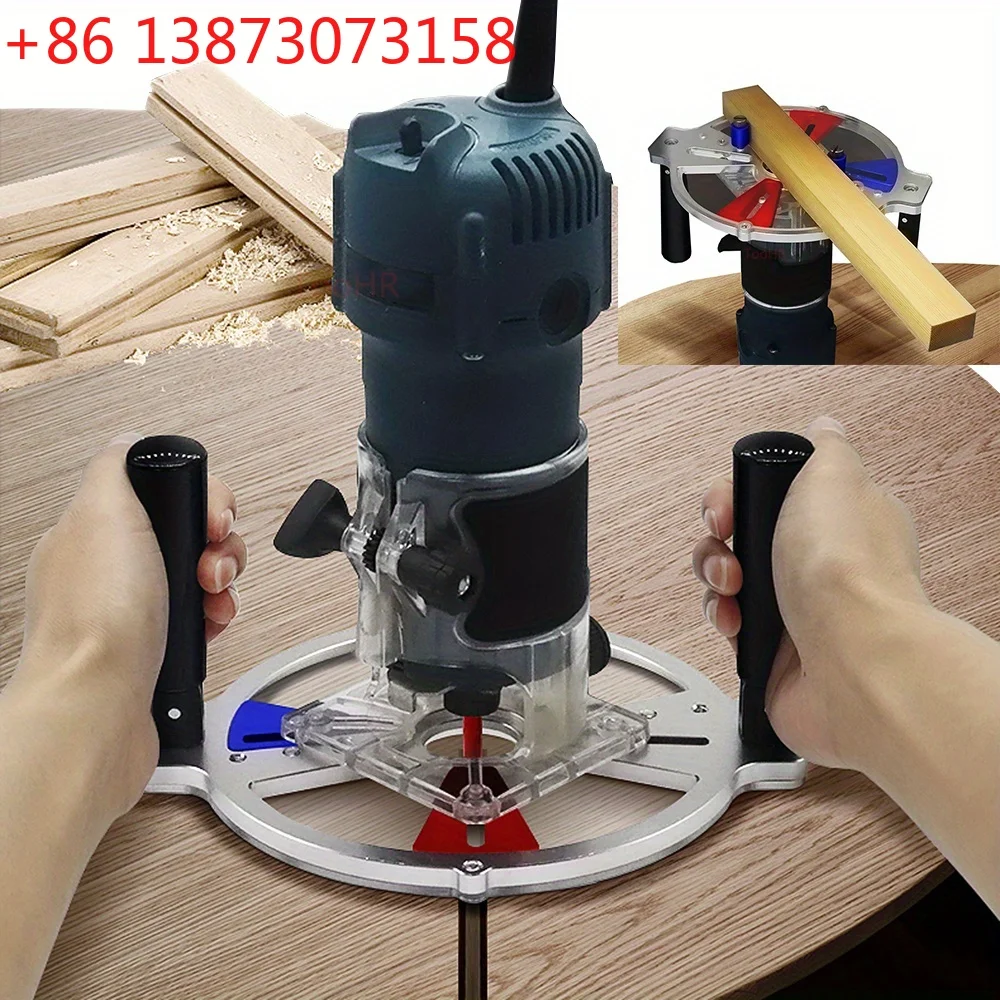 Woodworking Trimming Machine Milling Groove Engraving Trimming Balance Board flip Board Slotting Chamfering Woodworking Tools