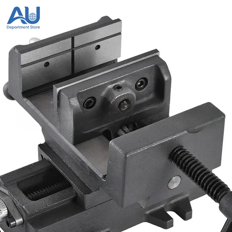 Heavy-Duty Precision Cross Bench Vise - Double-Way Moving Worktable Clamping Fixture
