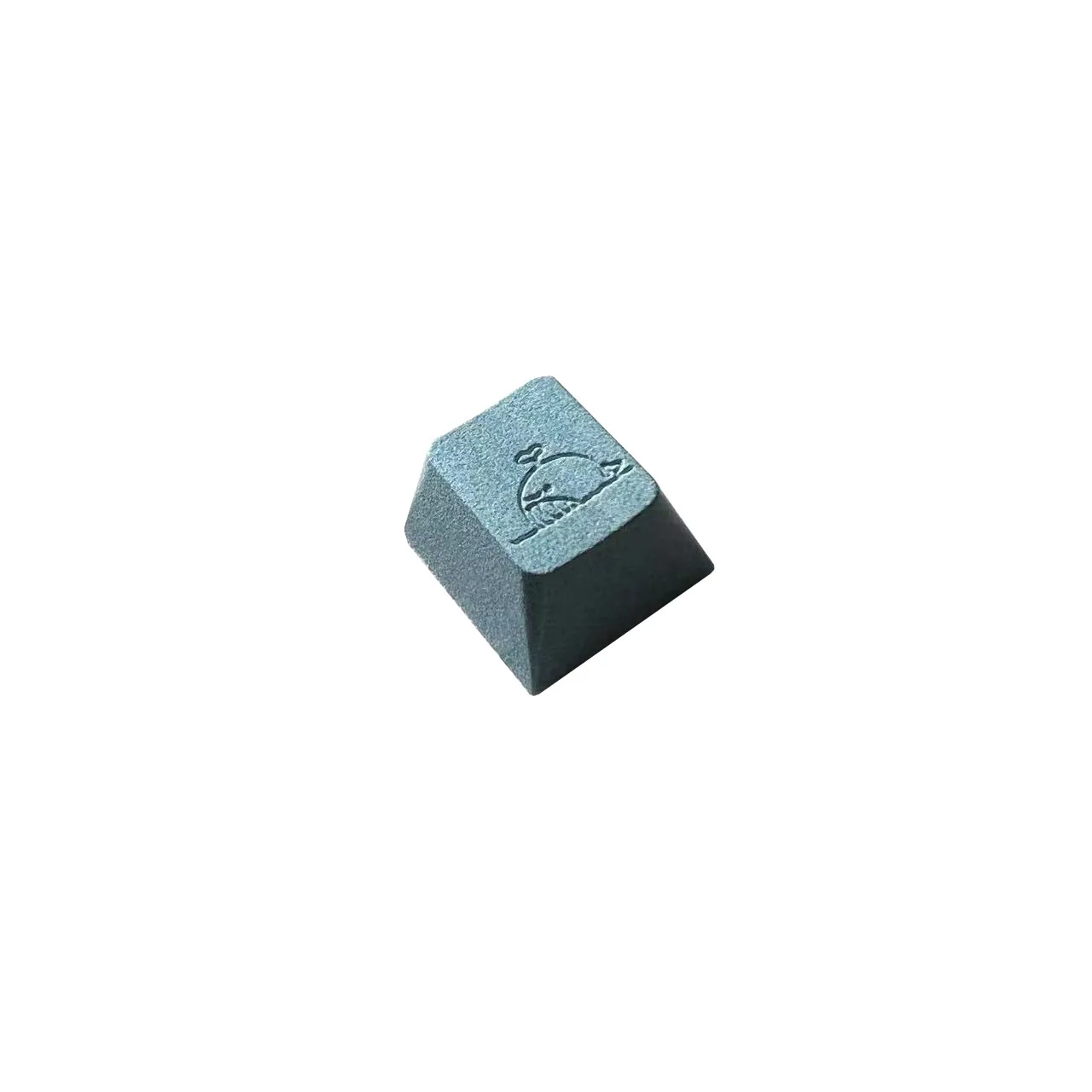 Aluminum Alloy Metal Keycaps CNC Cross Axis Mechanical Keyboard No Backlit Original Profile R4 ESC Key Cap Blue Whale Customized