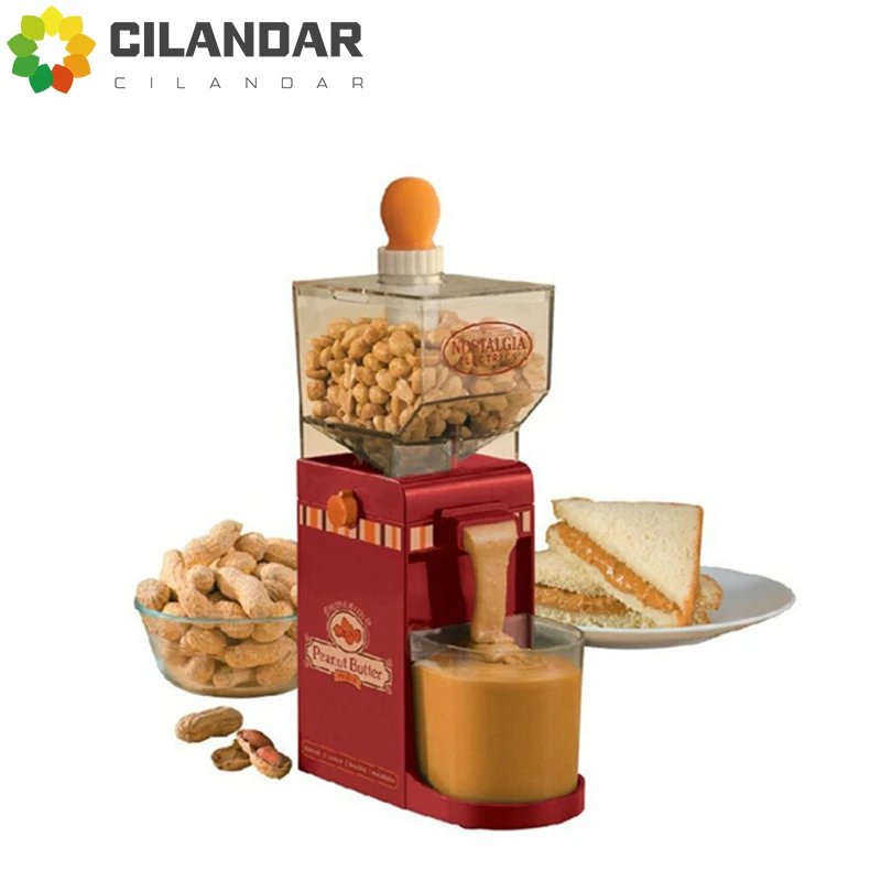 2026 زبدة الفول السوداني الكهربائية الصغيرة المنزلية أوتوماتيكية بالكامل مطحنة مجداف طبخ الفول السوداني محلية الصنع ومطحنة ومعالج الطعام #1