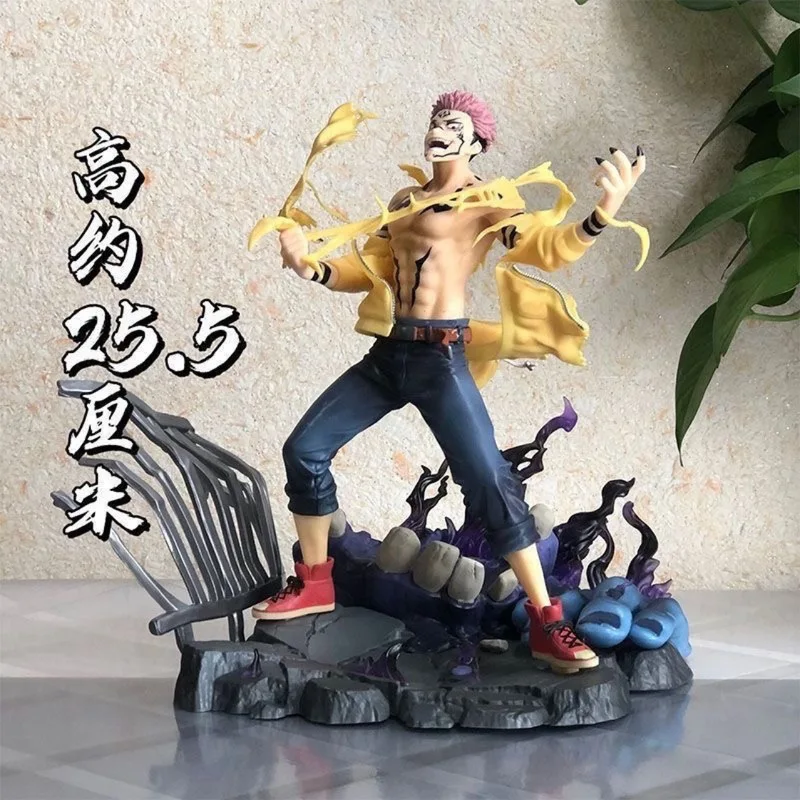 

New Figuarts Zero Jujutsu Kaisen Sukuna Yuji Itadori Anime Action Figure Pvc Statue Decor Collectible Model For Anime Fans Toy
