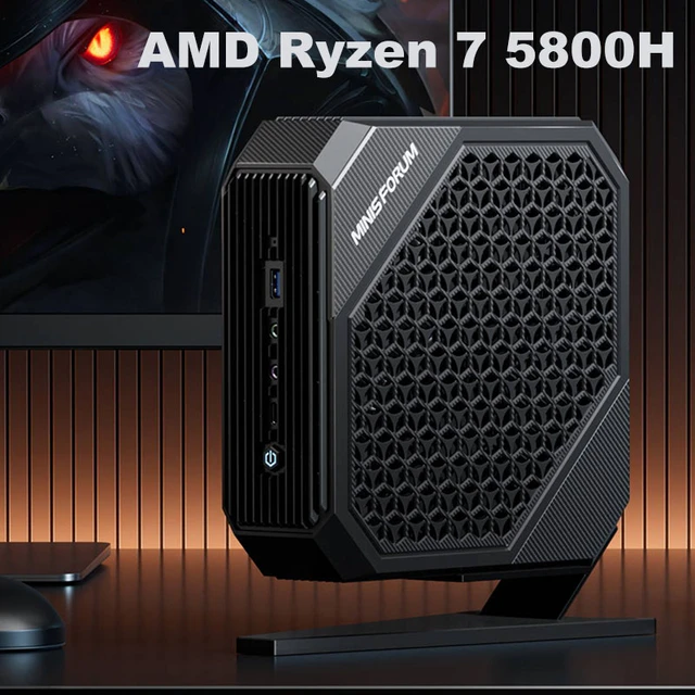 Minisforum HX80G AMD Ryzen 7 5800H Mini PC Dedicated Card ADM Radeon RX  6600M DDR4 SSD Windows 11 Pro Gaming Computer WiFi BT - AliExpress