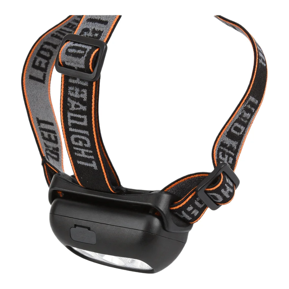 LED Headlamp for Night Fishing Camping Hiking with Rechargeable Battery and Adjustable Brightness Levels for Variable Conditions