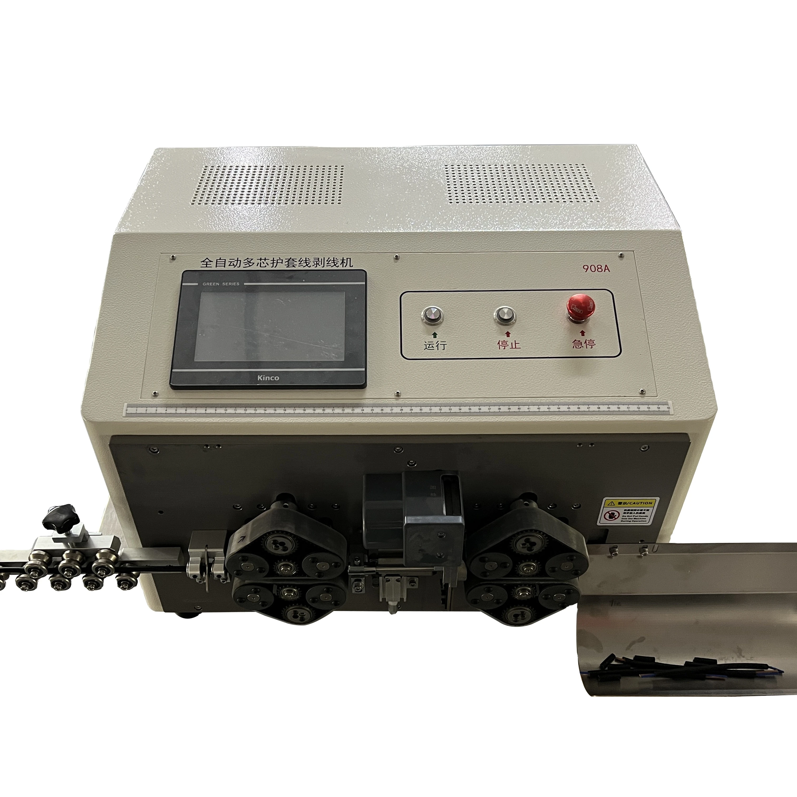 Machine de découpe et d'épluchage TWX-908, équipement de fabrication de câbles à Double tête