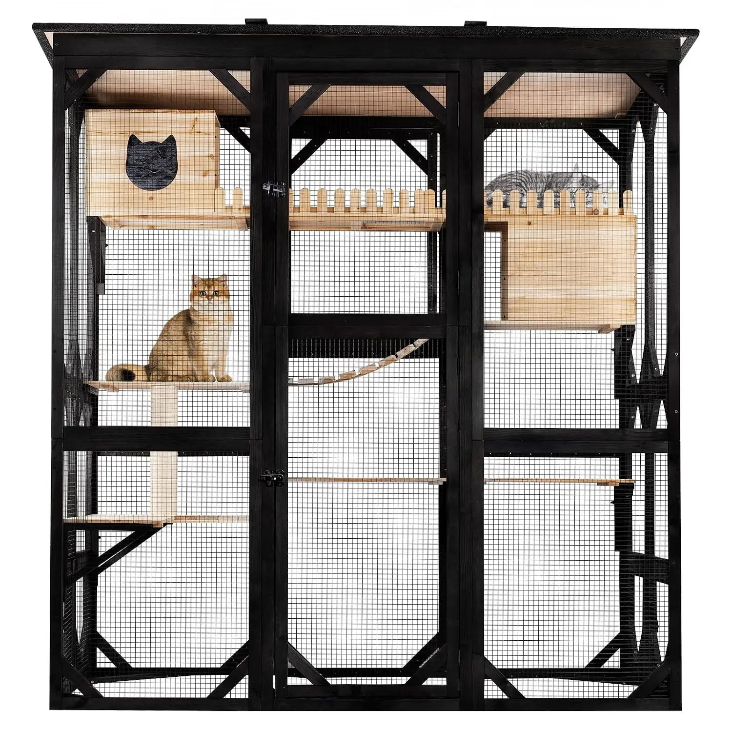 Outdoor Cat Enclosure Walk-in Cage Patio 71