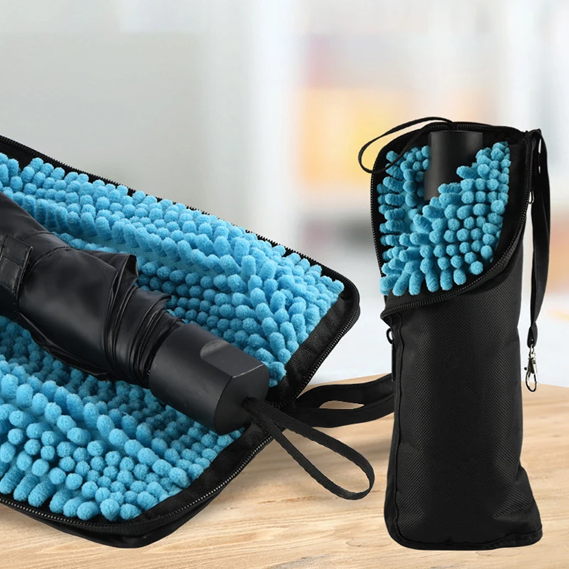 Umbrella Storage Bag Water-Absorbing Umbrella Bag Microfiber Waterproof Umbrella Bag Portable Umbrella Cover for Home Package