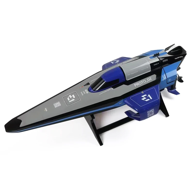 Neues E1 RaceBird ferngesteuertes elektrisches hängendes Hydrofoil-Boot, schnelles Boot, wassergekühlter Motor, RC-Boot, Spielzeug für Erwachsene und Kinder