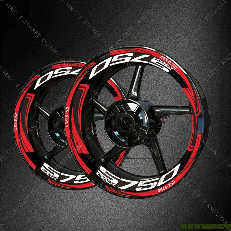 

Vinyl For Suzuki Motorcycle GSXS750 Rim Sticker GSXS750 Logo Emblem Wheel Decals