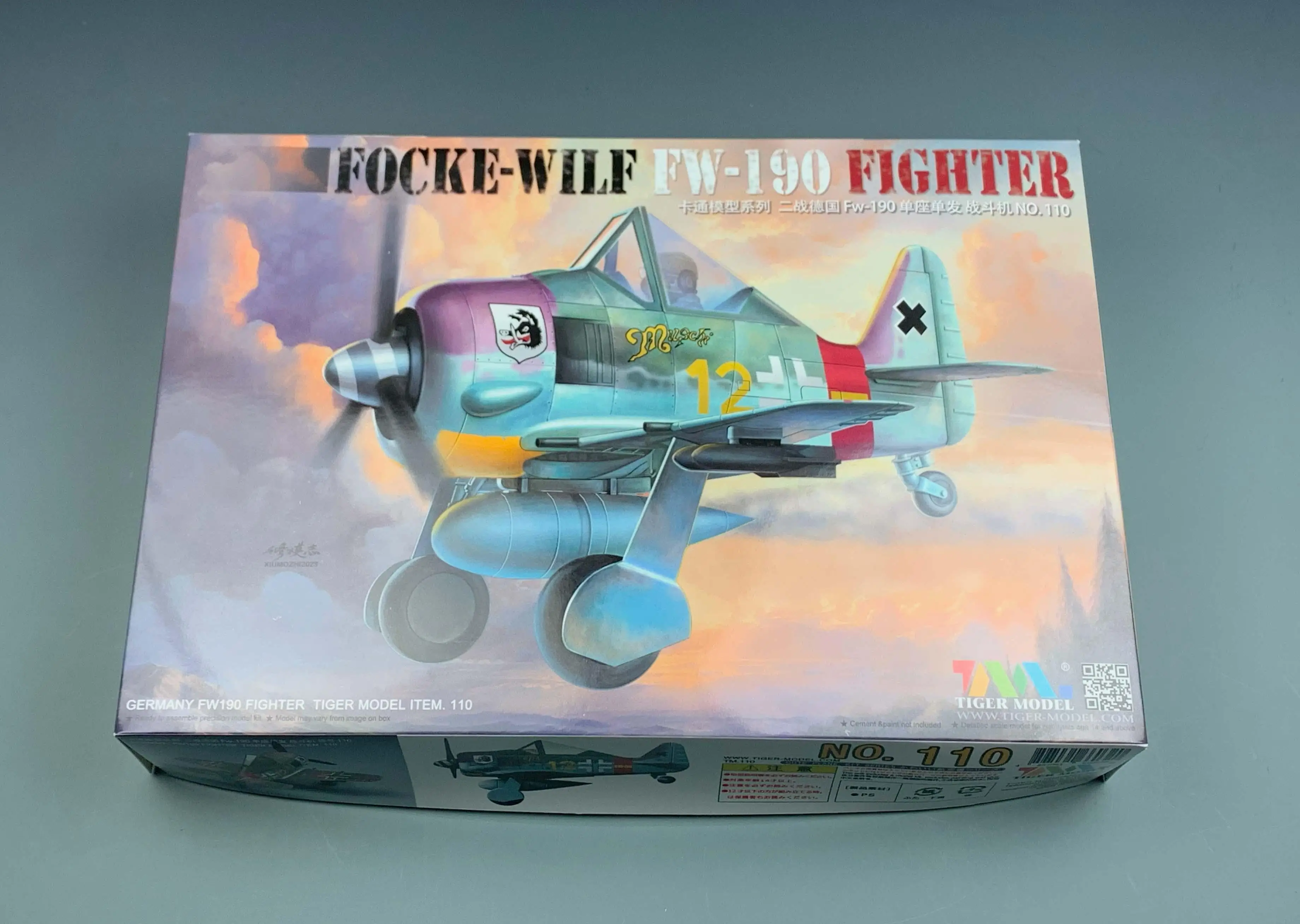 Tiger Model 110  FIGHTER GERMANY FW190 FIGHTER TIGER MODEL ITEM.110