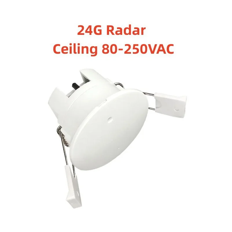 Tuya Smart Life Wifi Millimeter Wave Radar 24Ghz Human Presence Motion Sensor Luminance Detector App Monitor 80-250VAC-New