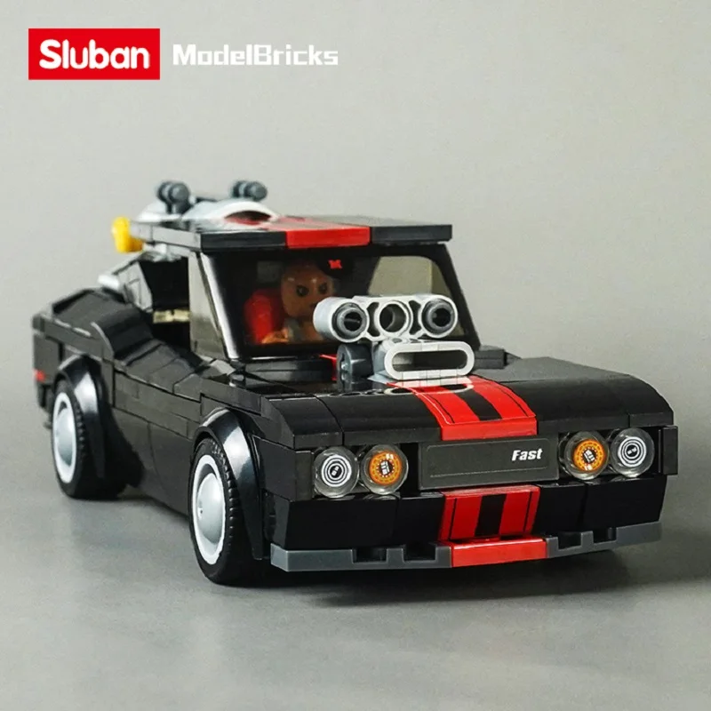 

Sluban Building Block Toys Speed Jet Refitted Vehicle 328PCS Model Bricks B1085 Compatbile With Leading Brands Construction Kits