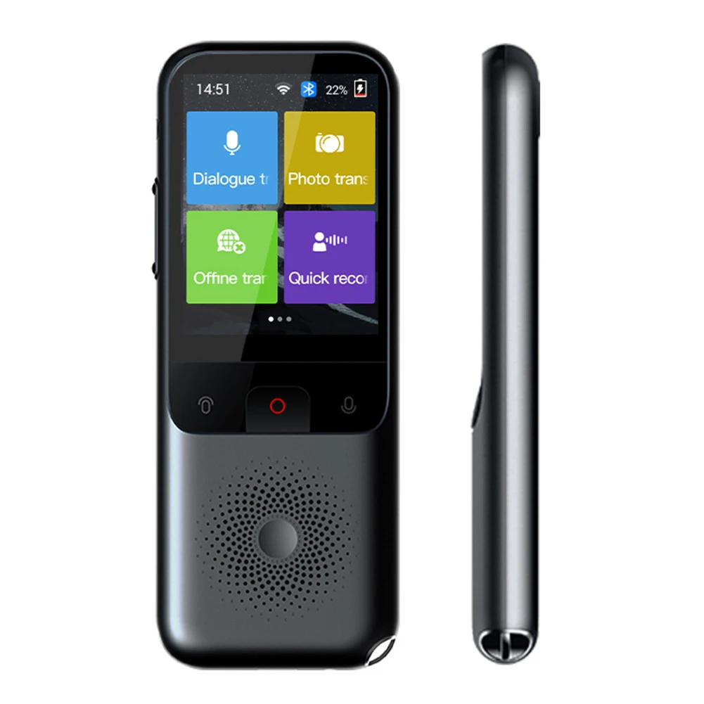 

Language Translator High Accuracy Real Time WIFI 2-Way Voice Photo Translator With 134 Languages Online Offline Translation