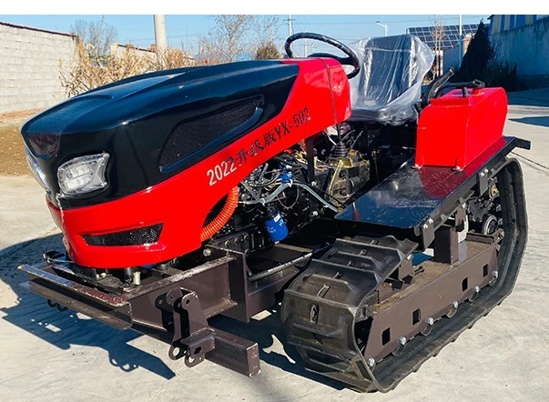 2025 Multifunzionale 25-120HP Trattore cingolato Agricolo Mini Rotavator Rotary Tiller Cultivator Prezzo