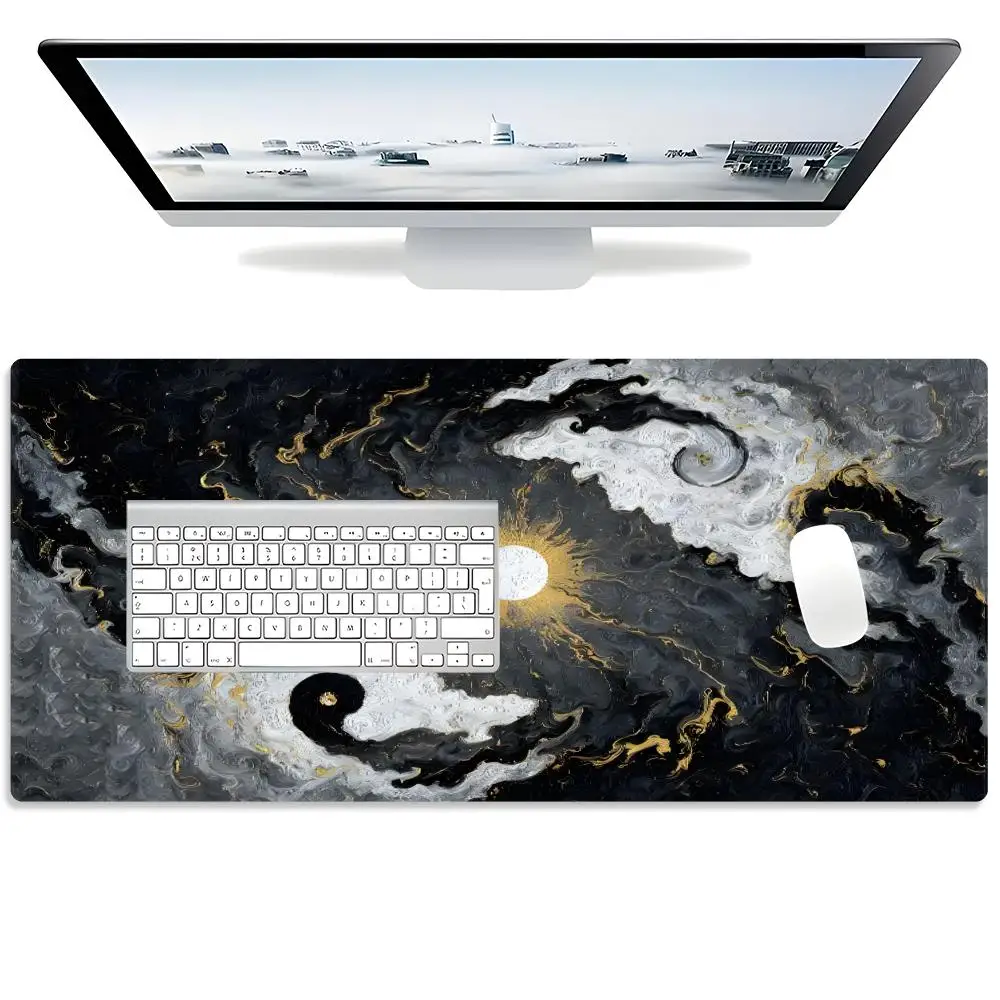

Yin and Yang Chaos LightLarge non-slip mouse pad