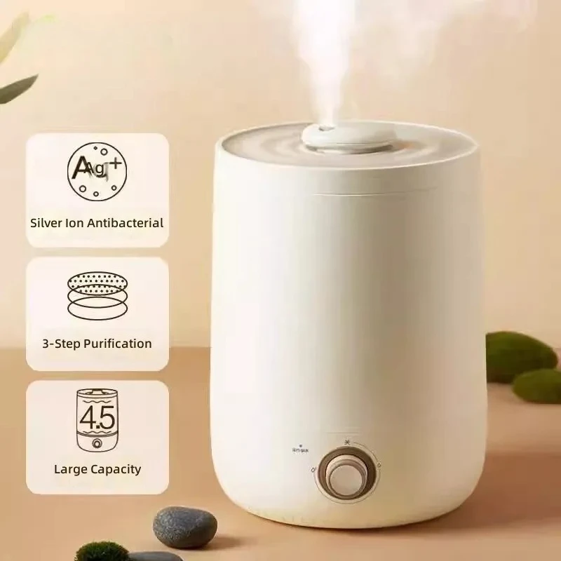 for  JSQ-C45U1 Humidifier 4.5L Large Capacity Silent Air Humidification Purification Large Fog Volume for Household