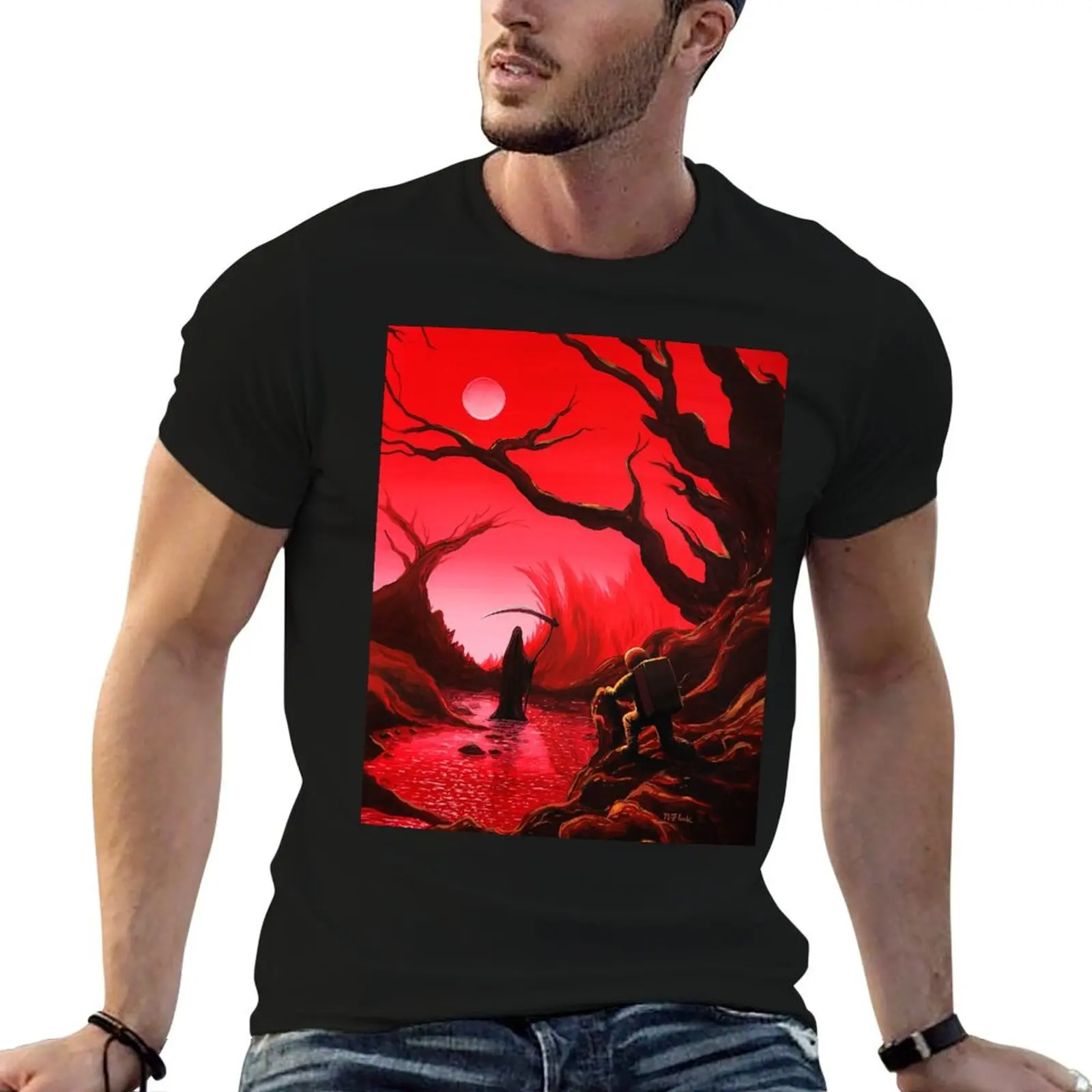 

The Shadow's Lair T-Shirt cotton t shirt man mens graphic t shirts T-Shirt