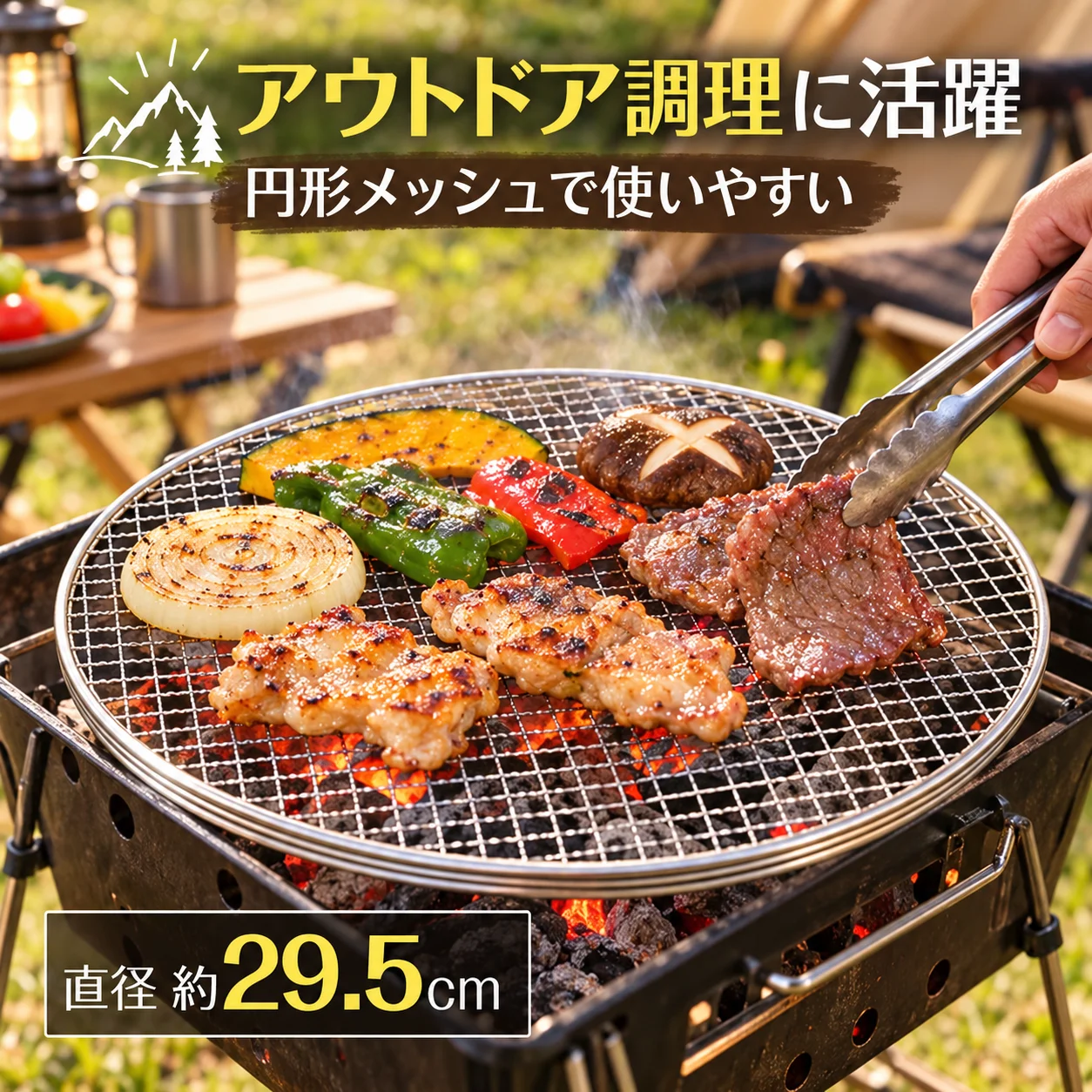 【¥427】使い捨て焼き網 10枚セット 丸型 直径29.5cm-アリエク特価アラート